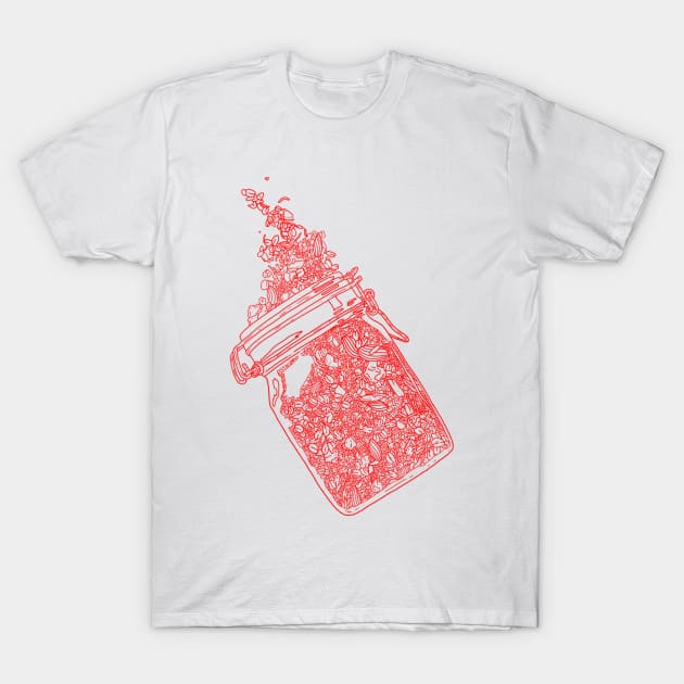 A Jar of Granola T-Shirt by TatersonAndCo